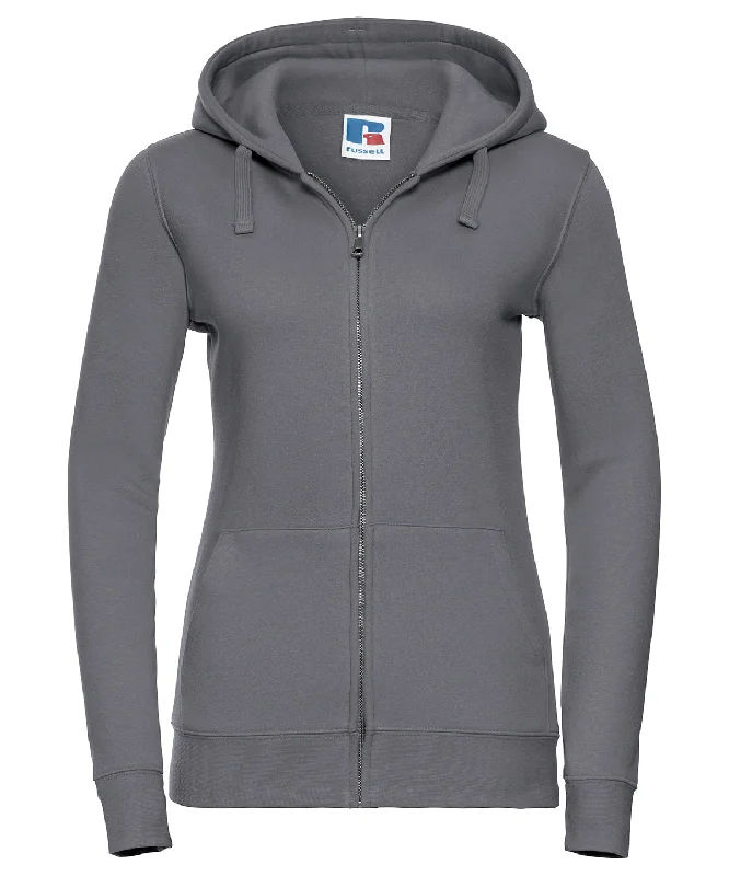 Convoy Grey - Women's authentic zipped hooded sweatshirt Hoodie with Earth Tones Natural Calm Convoy Grey - Women's authentic zipped hooded sweatshirt Hoodie with Earth Tones Natural Calm