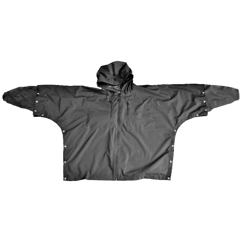 Brella 2020 Black Rain Jacket Unisex Cotton Fabric Linen Fabric Terry Fabric