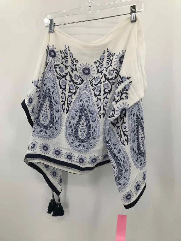 Pre-Owned Spartina White Size One Size Poncho Sweater Cotton Fabric Linen Fabric Terry Fabric Pre-Owned Spartina White Size One Size Poncho Sweater Cotton Fabric Linen Fabric Terry Fabric