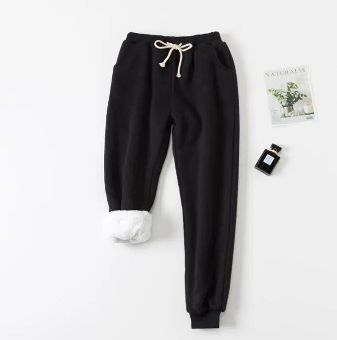 Winter Women Long Trousers Trousers chic elegant