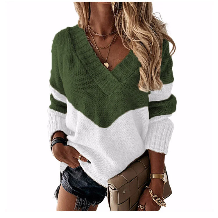 Striped Army Green