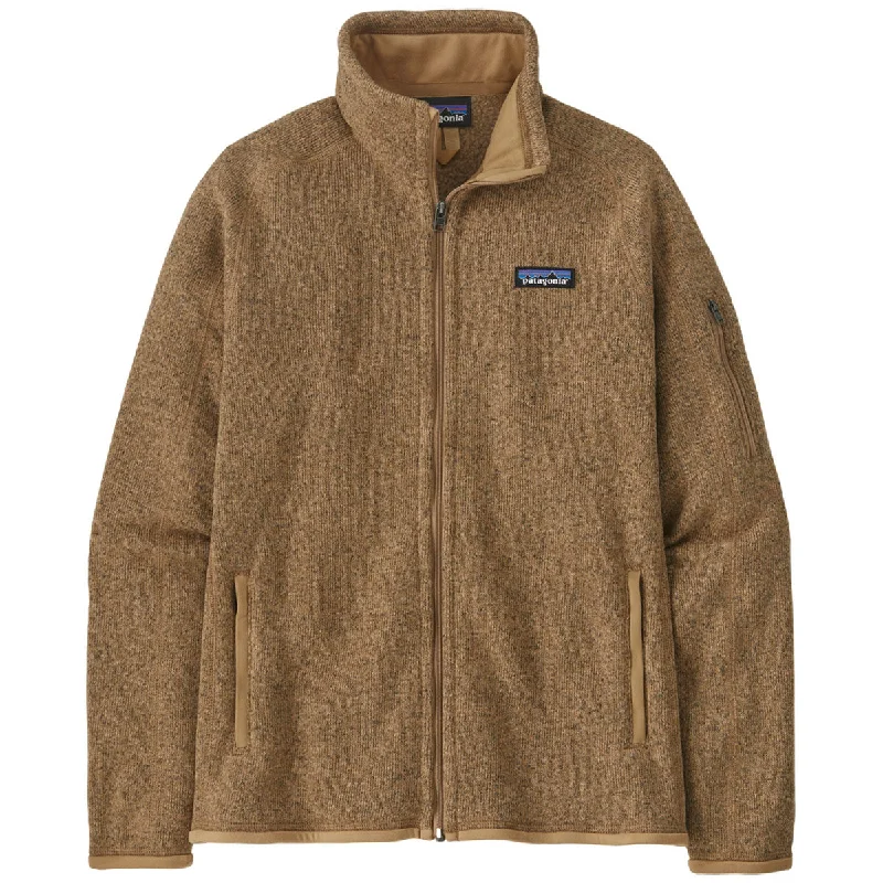 Patagonia Women's Grayling Brown Better Sweater Fleece Jacket Lace Blend Ribbed Blend Corduroy Blend