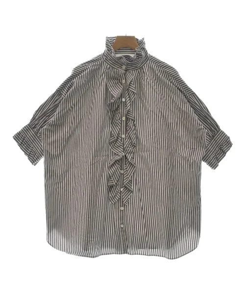 Dahl'ia Casual shirts Print Jacquard Patchwork