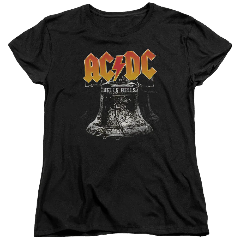 ACDC Acdc Hells Bells - Women's T-Shirt Anti-Shrink Durable Soft