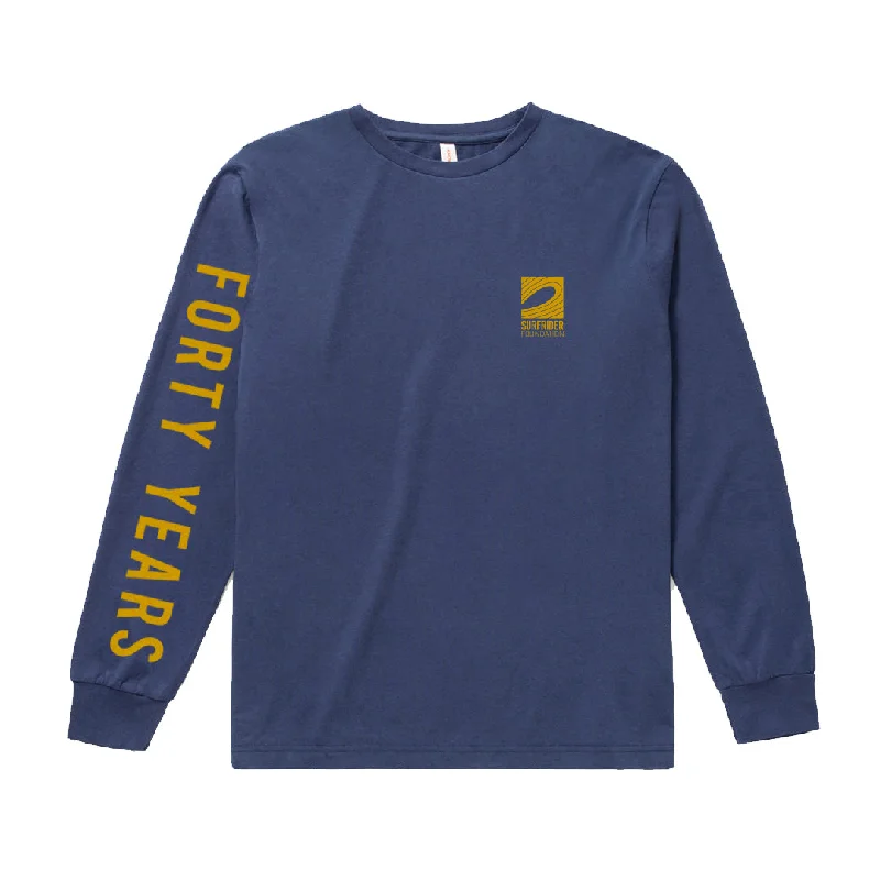 Anniversary Long Sleeve Tee Elasticated Padded Insulated