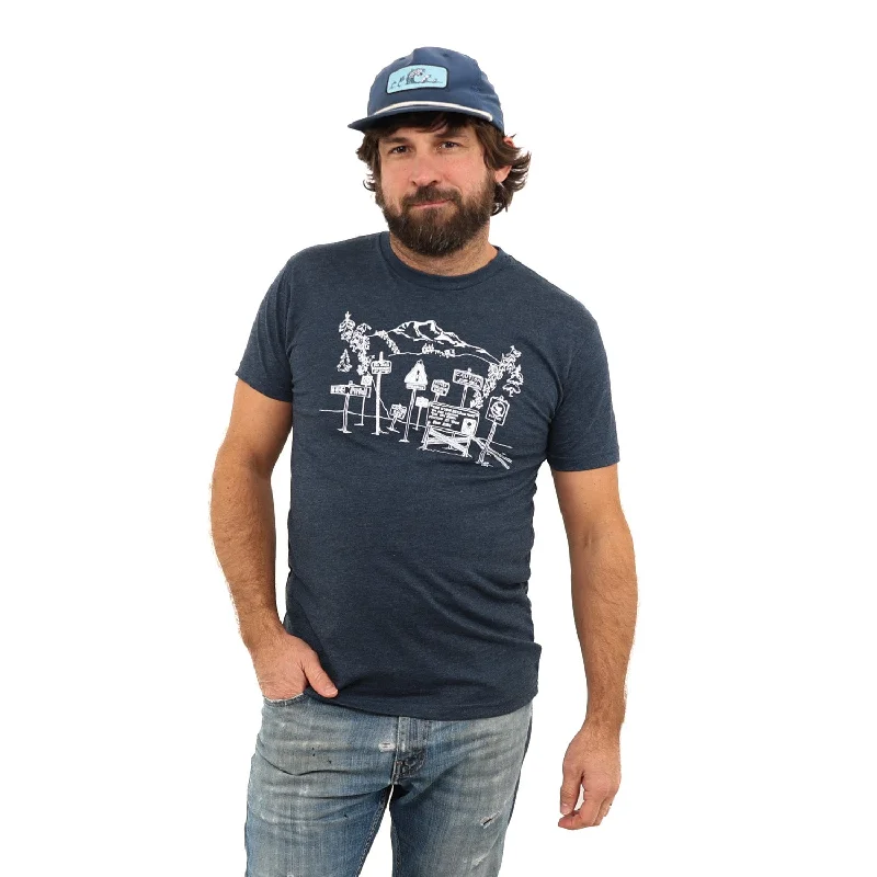 Backcountry T Shirt Graphic Embroidered Appliqued