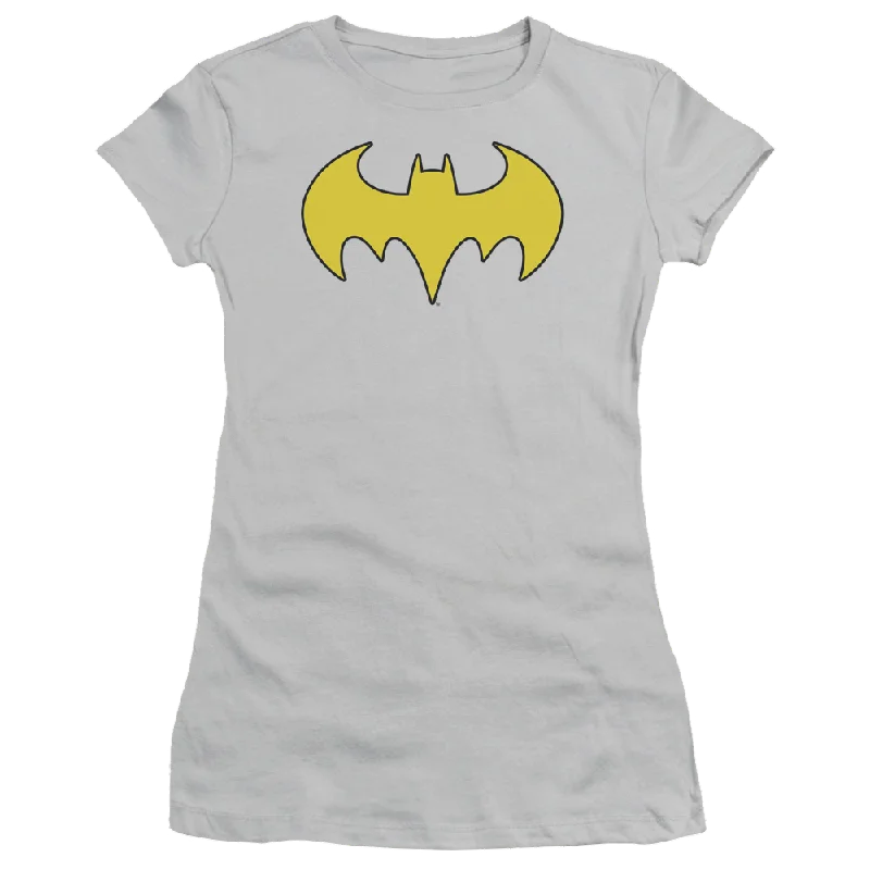 Batgirl Bat Girl Logo - Juniors T-Shirt Graphic T-Shirt Round Neck Polyester