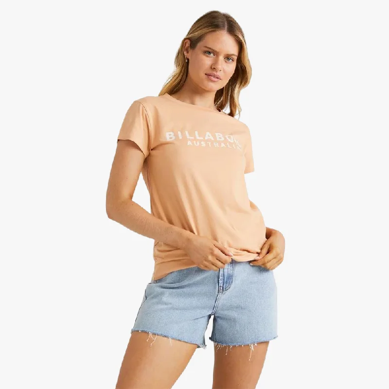 Billabong Womens Society Short Sleeve Tee Baked Clay Chenille Fabric Brocade Fabric Lace Fabric Billabong Womens Society Short Sleeve Tee Baked Clay Chenille Fabric Brocade Fabric Lace Fabric