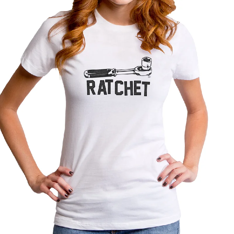 Ratchet Women's T-Shirt Fitted T-Shirt Seamless Stretchy