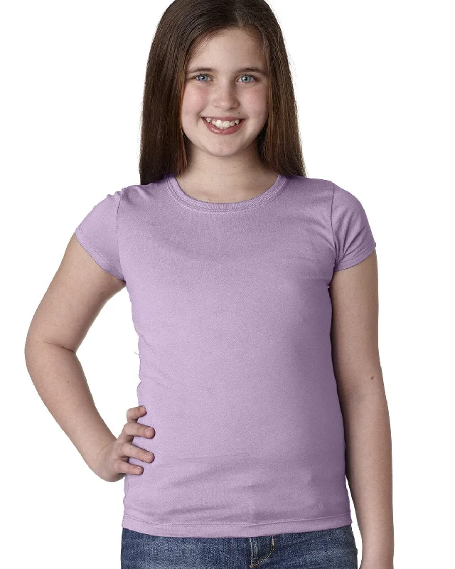 Next Level Girls Princess Tee | Lilac Fleece Fabric Down Fabric Feather Fabric