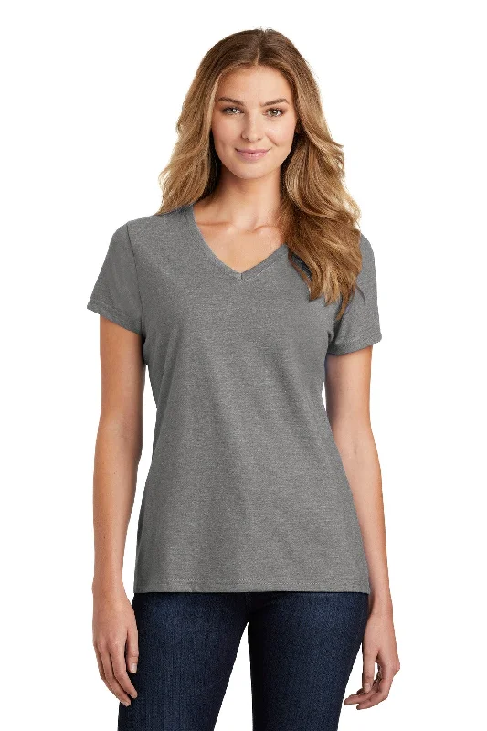 Port & Company ® Ladies Fan Favorite ™ Blend V-Neck Tee. LPC455V Hooded Caped Shawl Collar