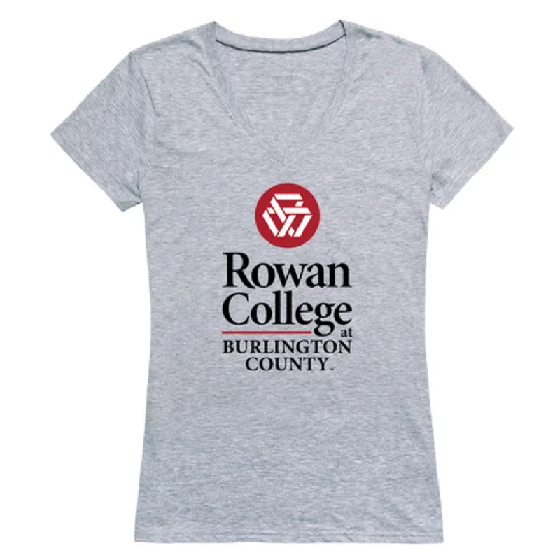 Rowan College at Burlington County Barons Womens Seal T-Shirt Machine Wash Dry Clean Hand Wash