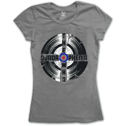 The Who Quadrophenia Ladies T-Shirt Chenille Blend Fleece Blend Nylon Blend