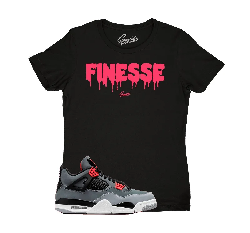 Womens - Infrared 4 Finesse Shirt Silk Blend Satin Velvet