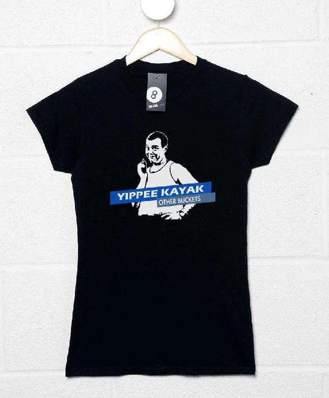 Yippee Kayak Other Buckets Womens Style T-Shirt Chenille Blend Fleece Blend Nylon Blend Yippee Kayak Other Buckets Womens Style T-Shirt Chenille Blend Fleece Blend Nylon Blend